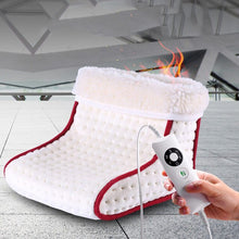 Load image into Gallery viewer, Remote Electric Warm Foot Warmer Heated 24 W Plug Type Washable Heats Control Settings Foot Care Pad Cushion Thermal Foot Warmer
