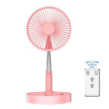 Load image into Gallery viewer, USB Fan Telescopic Folding Fan Desktop Landing Silent Car Interior Accessories Auto Cooling Device Air Fans For Home Car Office
