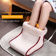 Load image into Gallery viewer, Remote Electric Warm Foot Warmer Heated 24 W Plug Type Washable Heats Control Settings Foot Care Pad Cushion Thermal Foot Warmer
