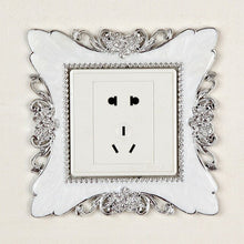 Load image into Gallery viewer, Home Switch Cover Square Shape  Wall Sticker Light Socket Switch Stickers Decoration
